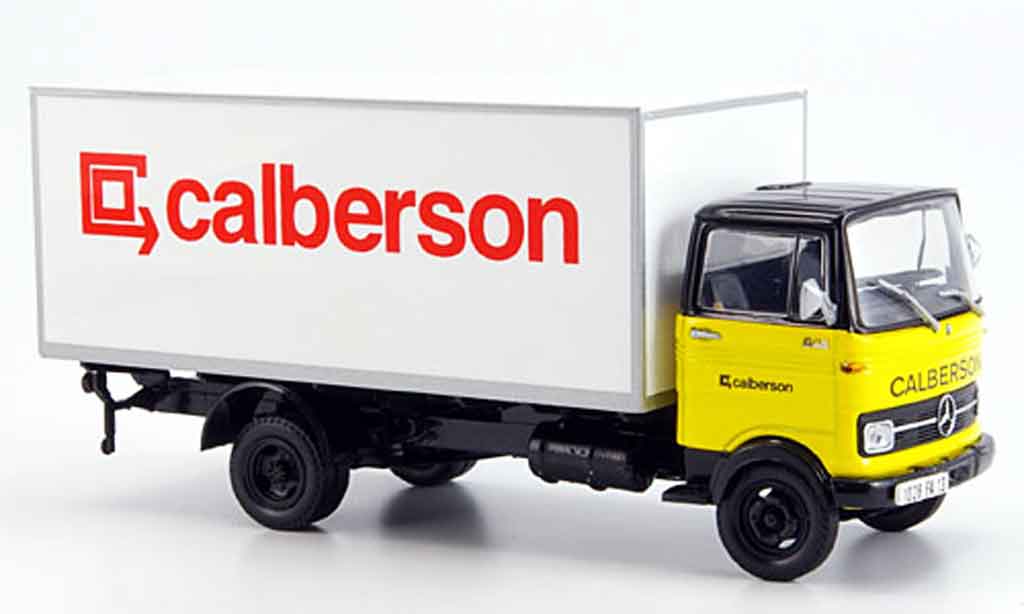 Mercedes LP 608 1/43 Norev Calberson Koffer LKW 1975 diecast model cars