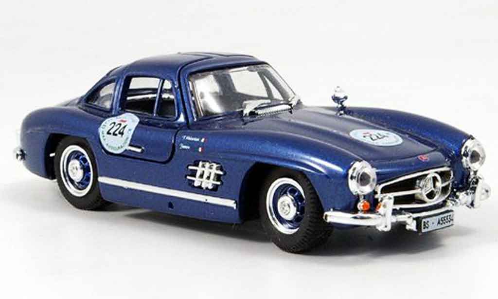 Mercedes 300 SL 1/43 Bang SL No.224 Varseriati Favero Mille Miglia diecast model cars