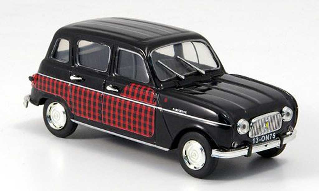 Renault 4 Parisienne 1/43 Vitesse Parisienne black/red diecast model cars