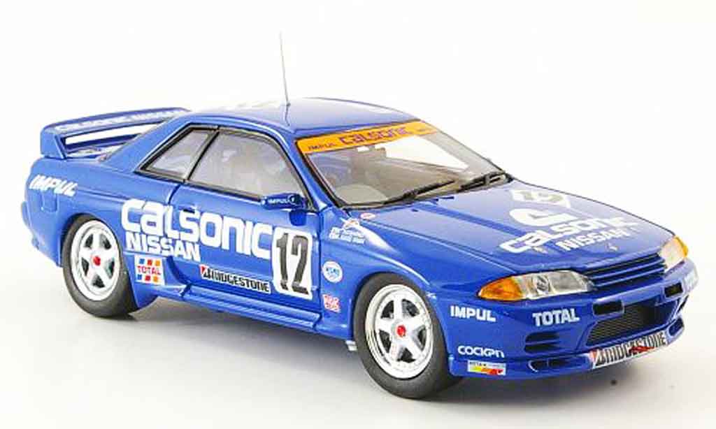 Nissan Skyline R32 1/43 Ebbro R32 GT R No.12 Calsonic Gruppe A 1993 diecast model cars