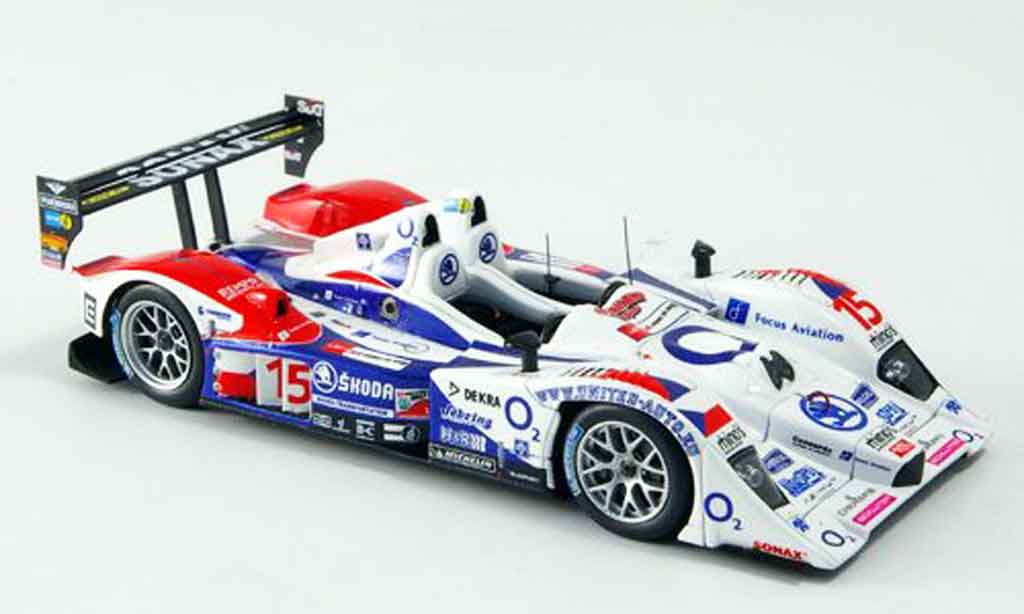 Lola B07 1/43 Spark 17 Judd No.15 Charouz Racing Le Mans 2007 diecast model cars