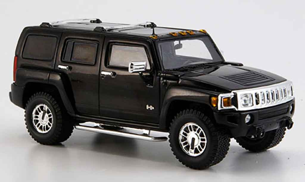 Hummer H3 1/43 Spark black 2006 diecast model cars