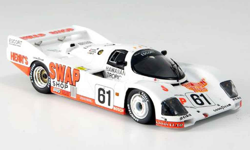 Porsche 962 1984 1/43 Spark 1984 No.61 Ferte Doeren Henn Le Mans diecast model cars