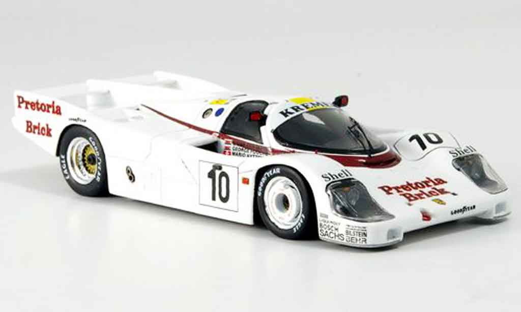 Porsche 956 1985 1/43 Spark 1985 No.10 Funfter Le Mans diecast model cars