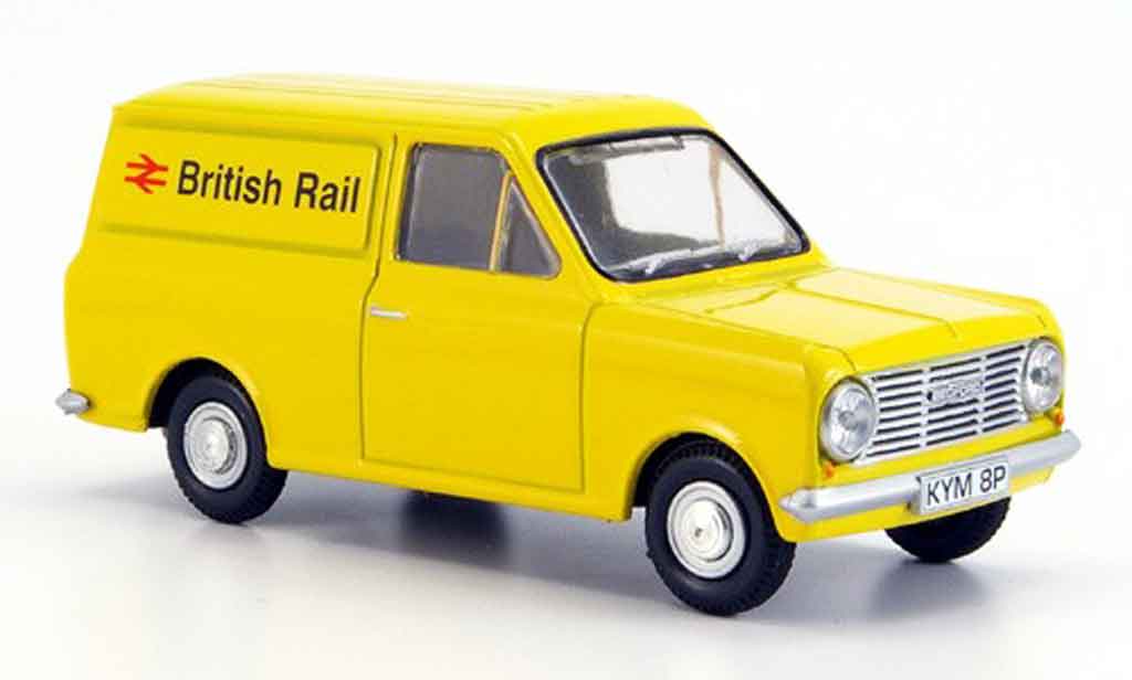 Bedford HA 1/43 Oxford Van yellow British Rail diecast model cars