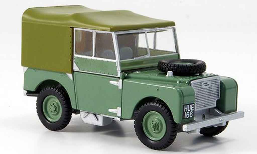 Land Rover 80 1/43 Oxford grun beige diecast model cars