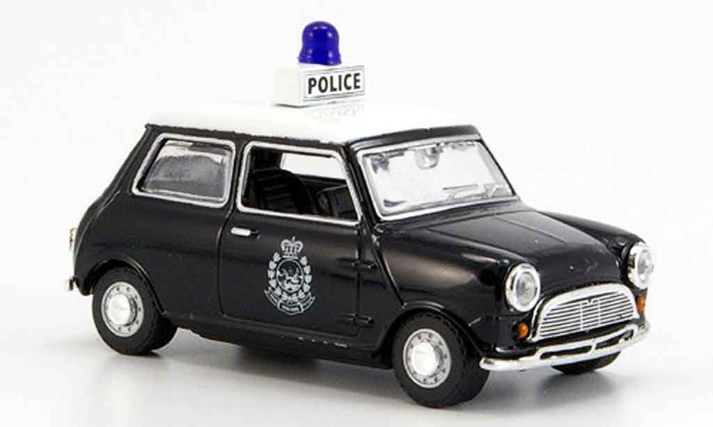 Austin Mini Cooper 1/43 Oxford Cooper black white Hong Kong Police police diecast model cars