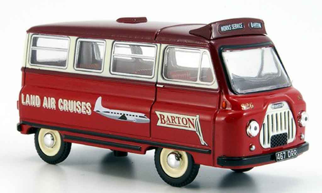 Morris J2 1/43 Oxford Minibus Bartons diecast model cars