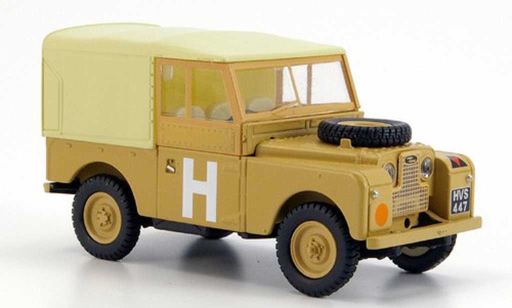 Land Rover 88 1/43 Oxford Series 1 sandfarben Militar Kasten diecast model cars