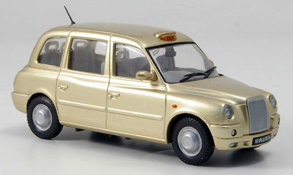 Austin TX4 1/43 Oxford Taxi gold 2007 Shanghai Auto Show diecast model cars