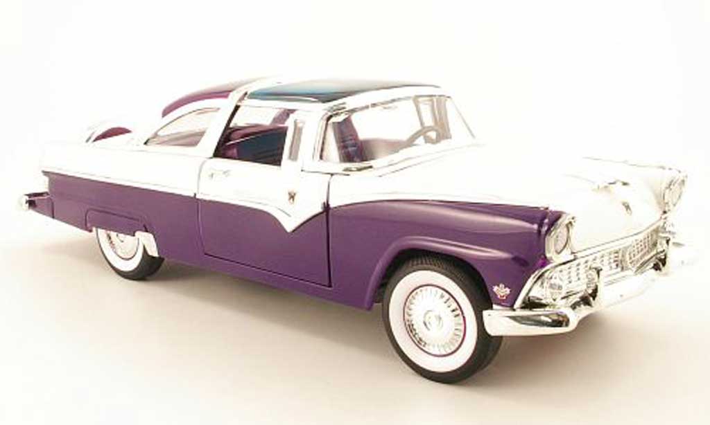 Ford Crown 1955 1/18 Yat Ming 1955 victoria lila/white 1955 diecast model cars