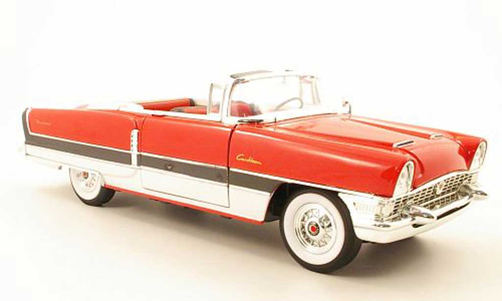 Packard Caribbean 1/18 Yat Ming red/black/white offen 1955 diecast model cars