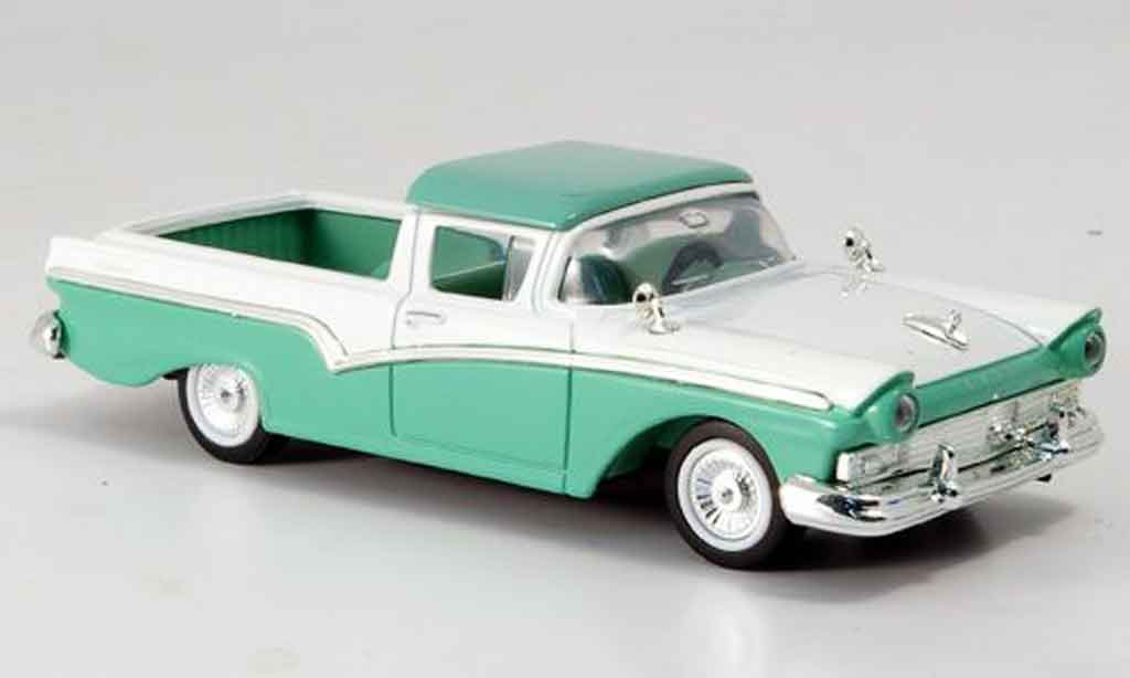 Ford Ranchero 1/43 Yat Ming grun white 1957 diecast model cars
