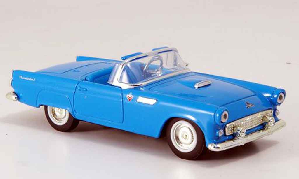Ford Thunderbird 1955 1/43 Yat Ming 1955 Roadster blue 1955 diecast model cars