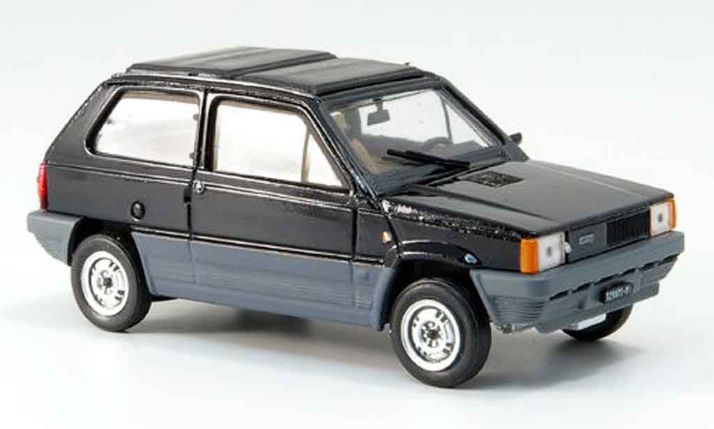 Fiat Panda 1/43 Brumm 45 black avec capote Doppelfaltdach 1981 diecast model cars