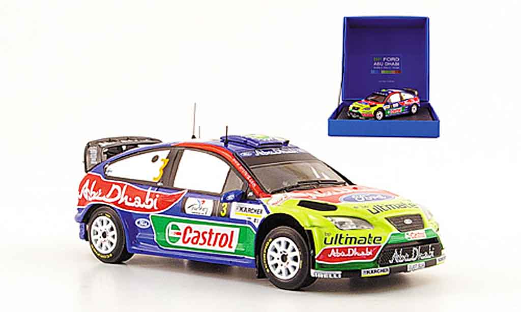 Ford Focus RS WRC 1/43 Ixo RS WRC No.3 BP Abu Dhabi Rally Turkei 2008 diecast model cars