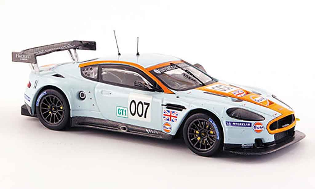 Aston Martin DBR9 1/43 IXO no.007 gulf prasentation 2008 diecast model cars