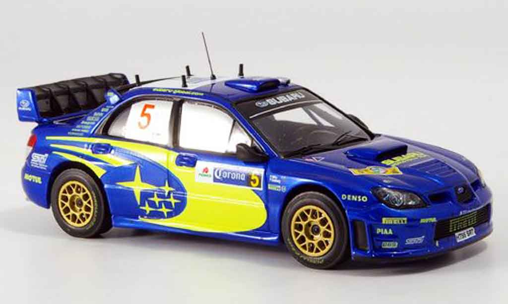 Subaru Impreza WRC 1/43 IXO WRC no.5 solberg mills rallye mexico 2006 diecast model cars
