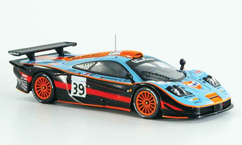 McLaren F1 1/43 IXO GTR No.39 GULF Bellm Gilbert Sekiya Le Mans 1997 diecast model cars