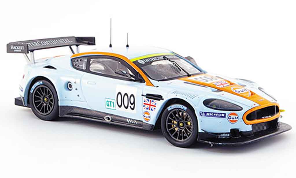 Aston Martin DBR9 1/43 IXO no.009 gulf prasentation 2008 diecast model cars