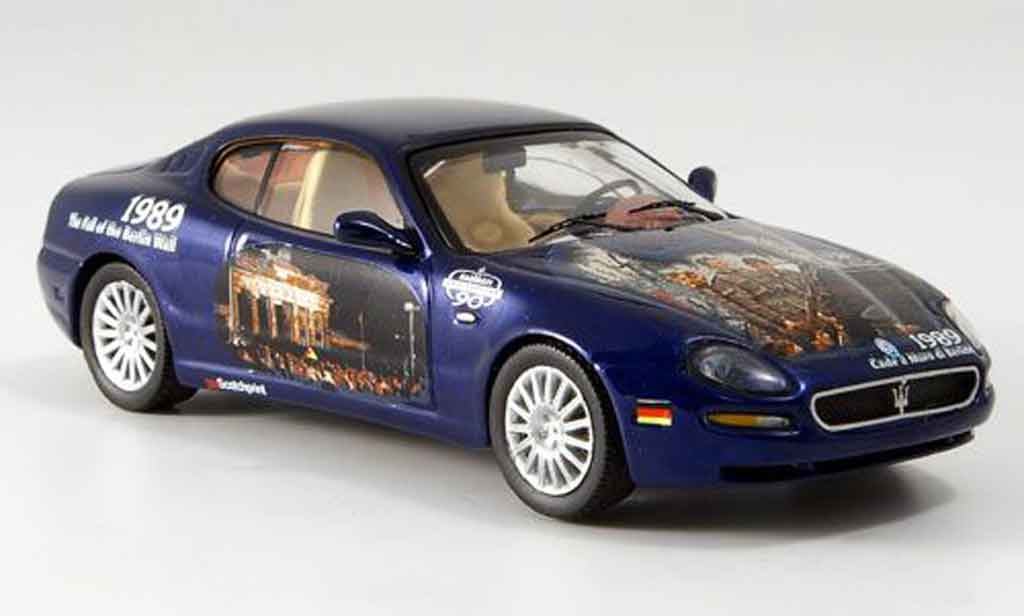 Maserati Cambiocorsa coupe 1/43 IXO coupe blue 90. geburtstag 2002 diecast model cars