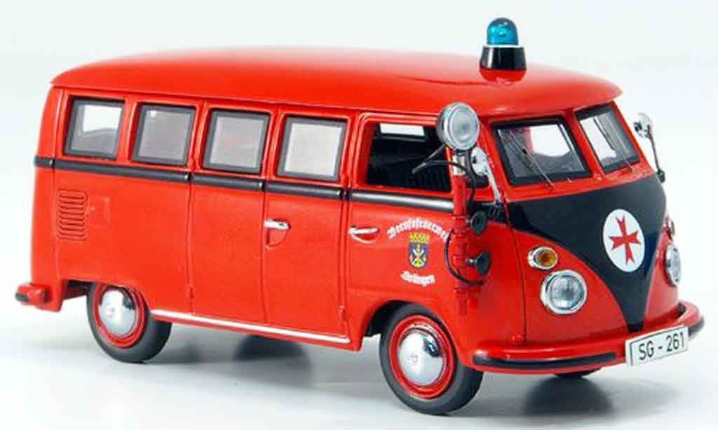 Volkswagen Combi 1/43 Schuco t 1 bus berufspompier solingen diecast model cars