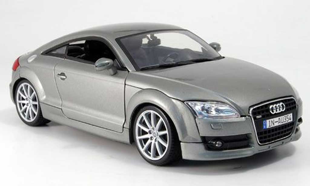 Audi TT coupe 1/18 Mondo Motors coupe grey diecast model cars