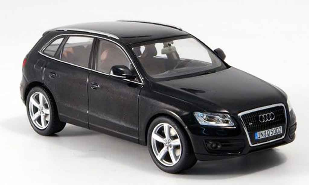 Audi Q5 1/43 Schuco black 2008 diecast model cars
