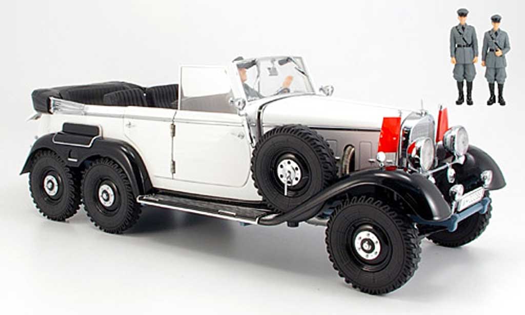 Mercedes G4 1/18 Signature white/black (premium) 1938 diecast model cars