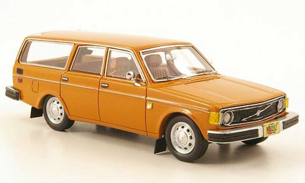 Volvo 145 1/43 Neo orange US-Version 1971 diecast model cars