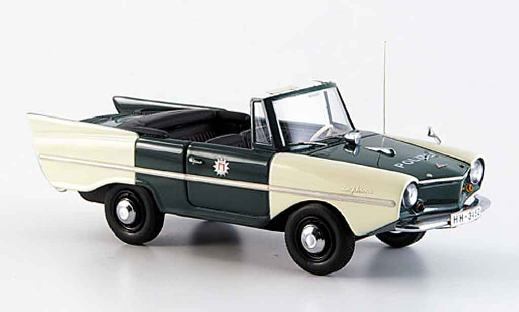 Amphicar Police 1/43 Neo Convertible police Hamburg 1961 diecast model cars