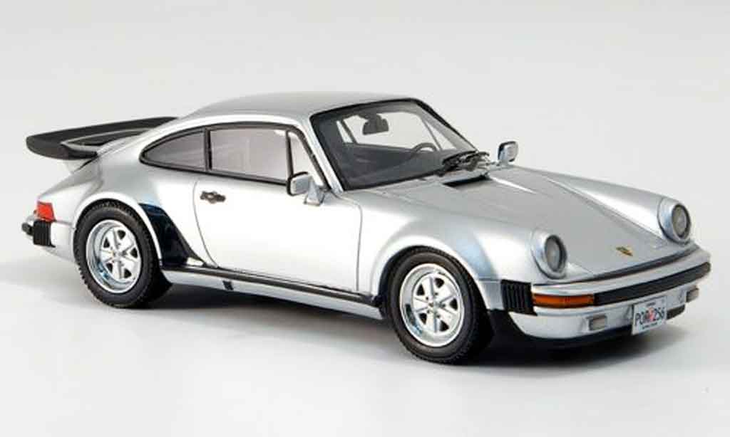 Porsche 930 Turbo 1/43 Neo Turbo US Version grey metallisee 1985 diecast model cars