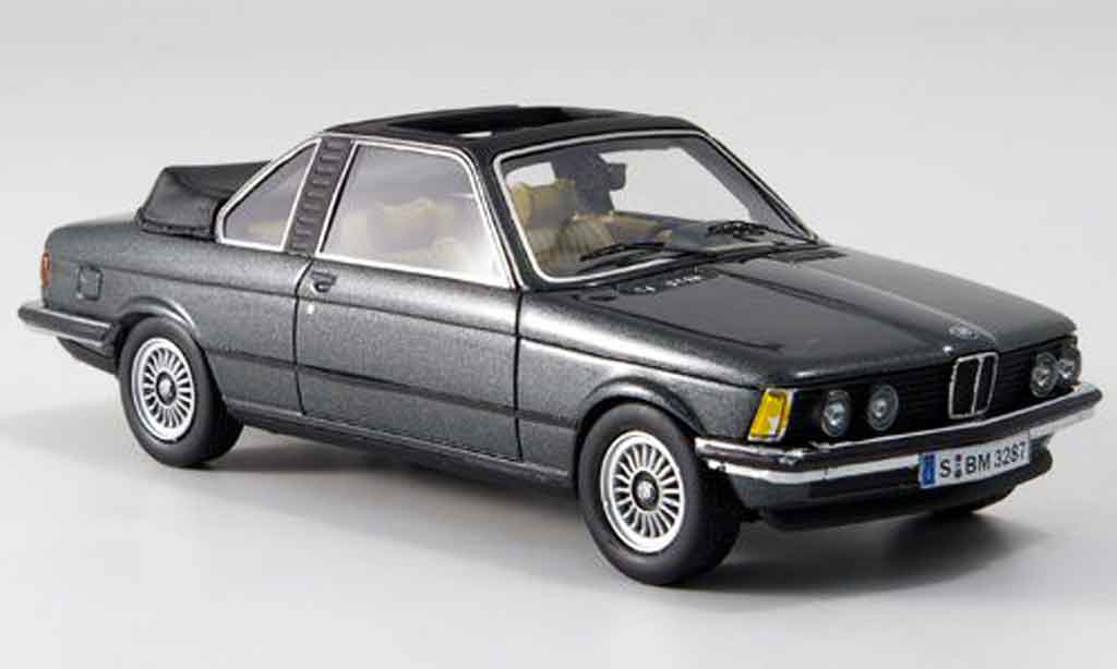 Bmw 320 E21 1/43 Neo E21 i (E 21) Baur Convertible grey 1979 diecast model cars