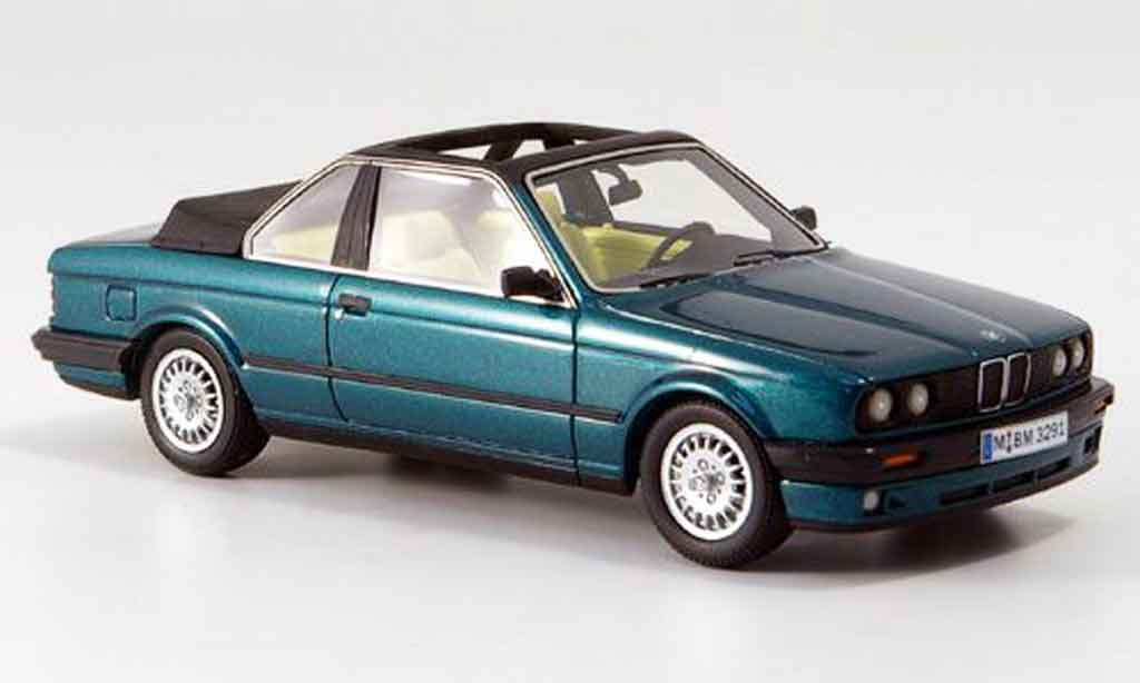 Bmw 320 E30 1/43 Neo E30 i (E 30) Baur Convertible grun 1986 diecast model cars