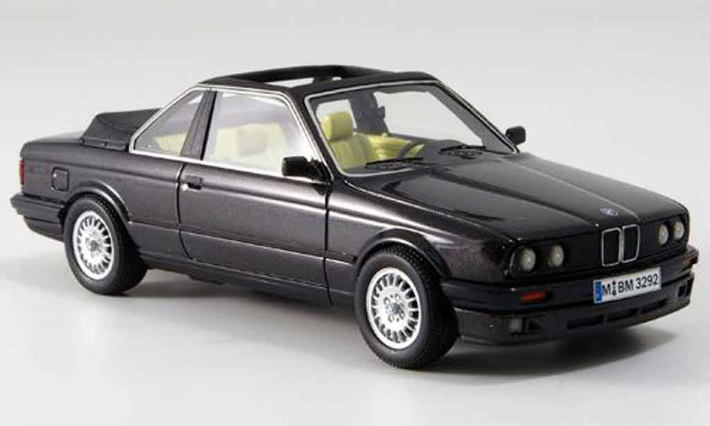 Bmw 320 E30 1/43 Neo E30 i (E30) Baur Convertible grey 1986 diecast model cars