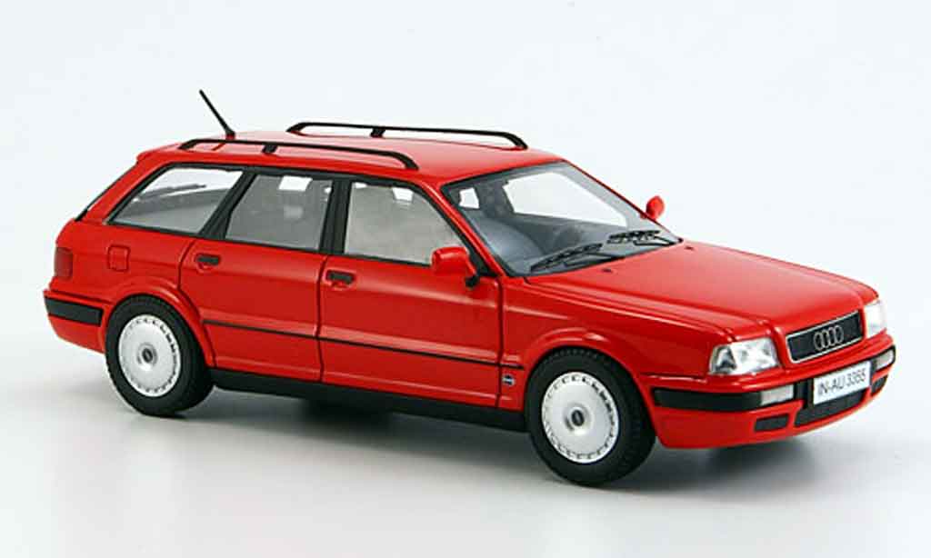 Audi 80 1/43 Neo (B 4) Avant red diecast model cars