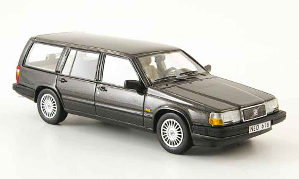 Volvo 940 1/43 Neo GLE Estate anthrazit 1992 diecast model cars