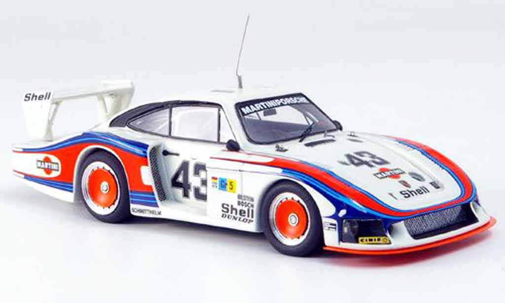 Porsche 935 1978 1/43 Look Smart 1978 Moby Dick No.43 Le Mans white diecast model cars