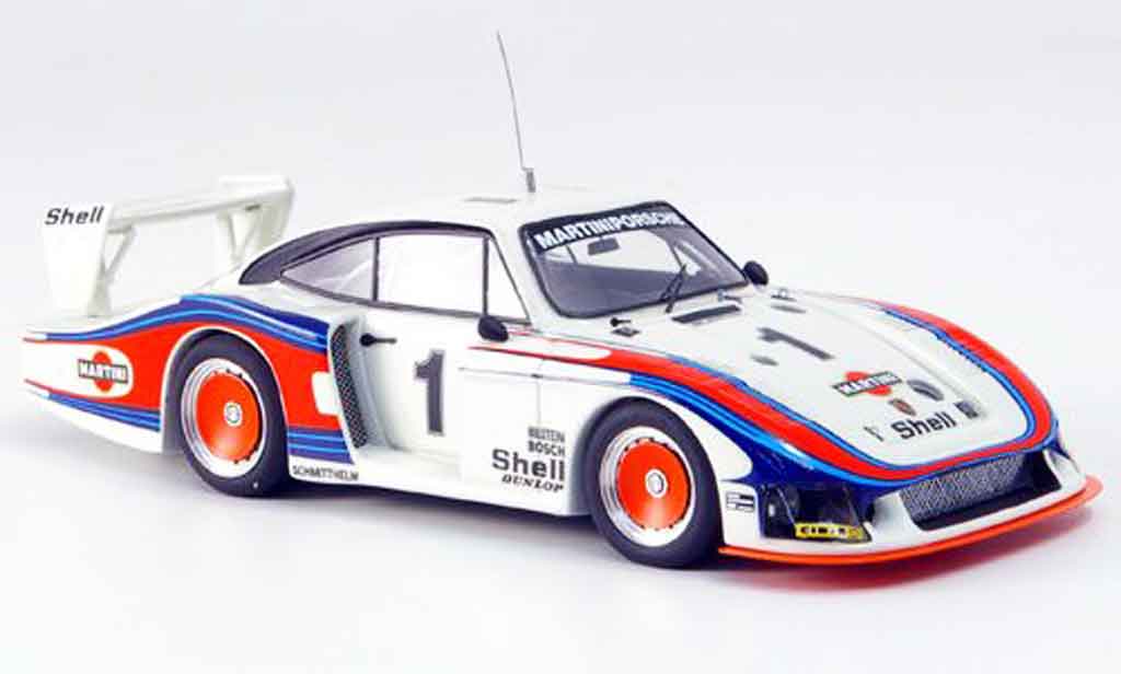Porsche 935 1978 1/43 Look Smart 1978 Moby Dick No.1 Le Mans white diecast model cars