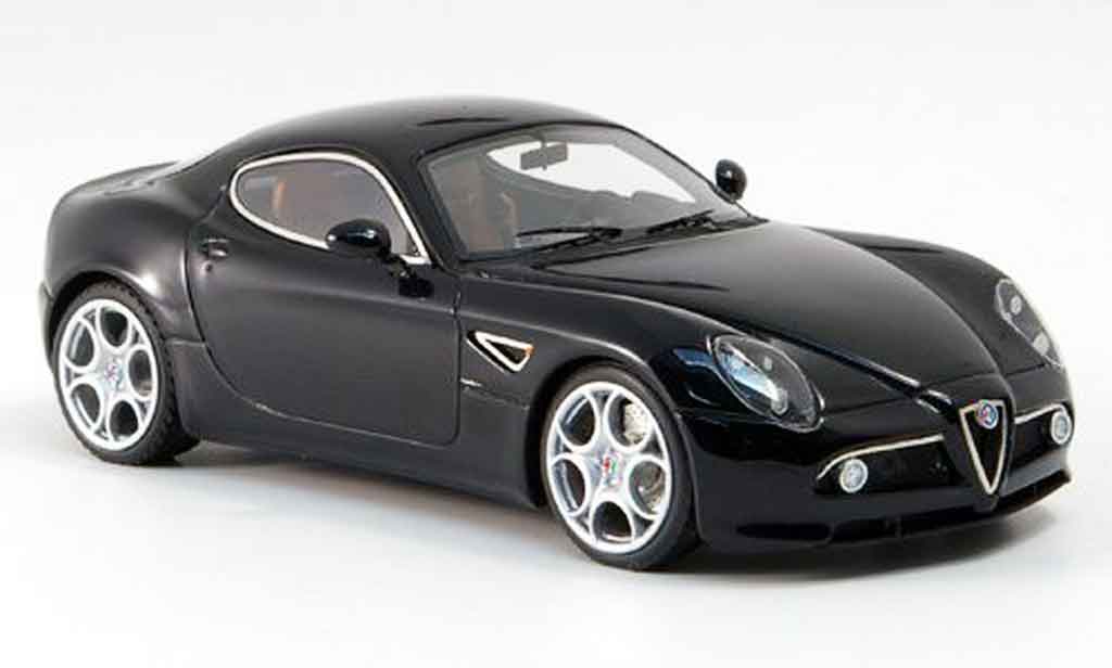 Alfa Romeo 8C Competizione 1/43 Look Smart Competizione black austellung frankfurt 2007 diecast model cars