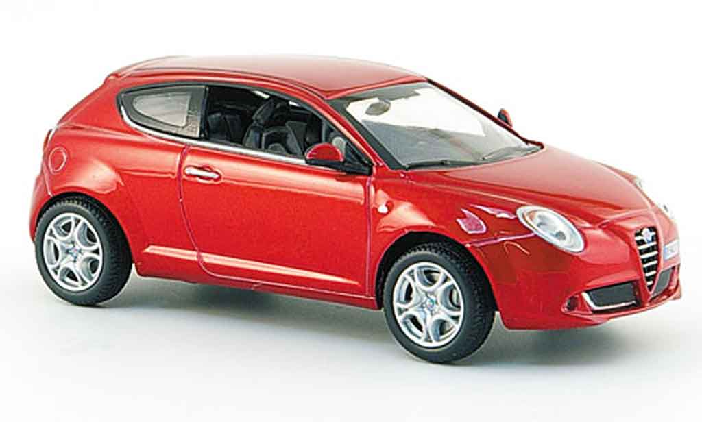 Alfa Romeo Mito 1/43 Norev red 2008 diecast model cars