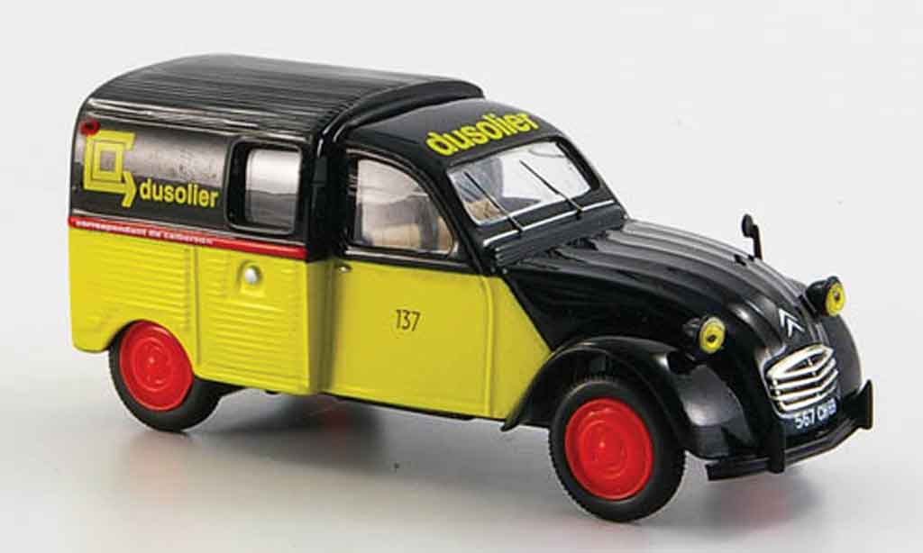 Citroen 2CV 1/43 Norev camionette calberson 1965 diecast model cars