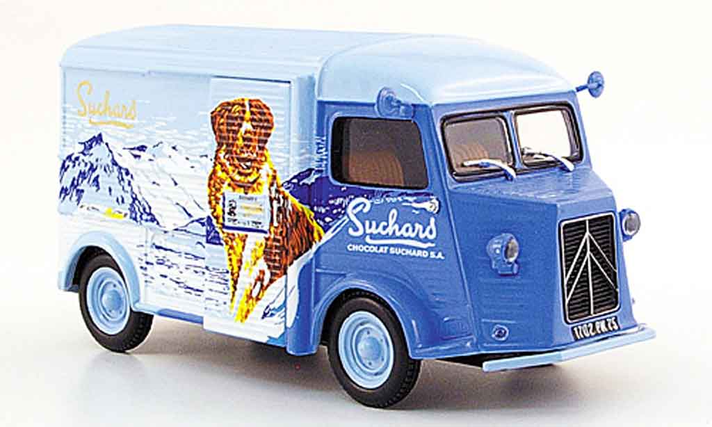 Citroen Type HY 1/43 Norev lieferwagen suchard 1966 diecast model cars