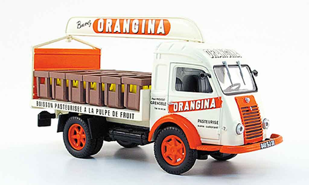 Renault Galion 1/43 Norev 2.5t getrankeaufbau orangina 1967 diecast model cars