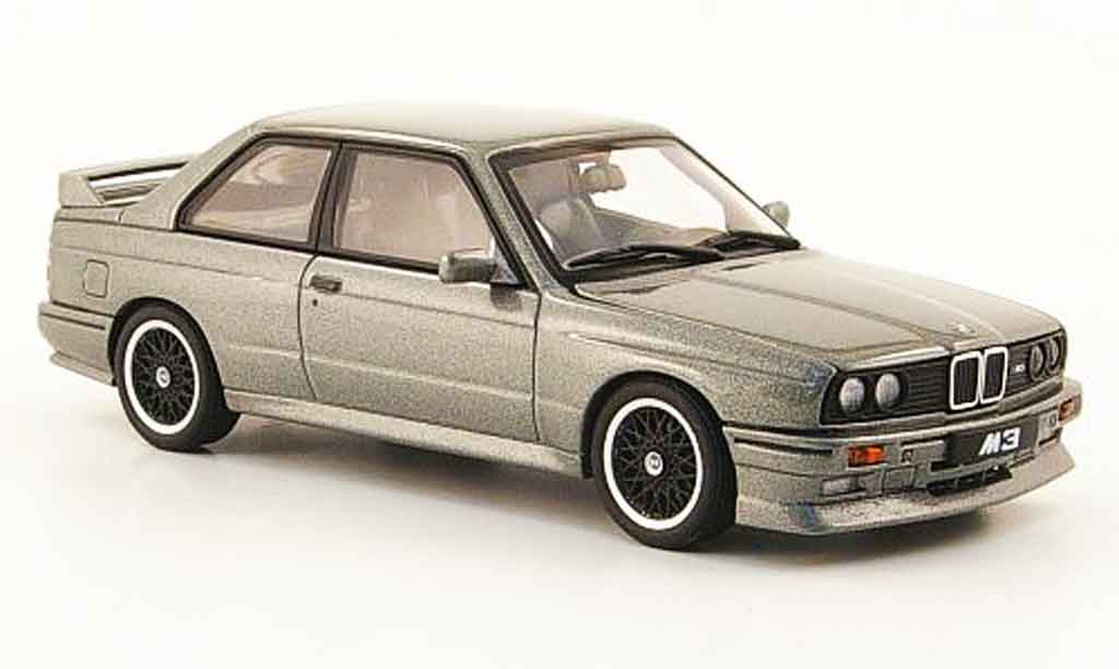 Bmw M3 E30 1/43 Autoart E30 Evo Cecotto Edition grey 1989 diecast model cars