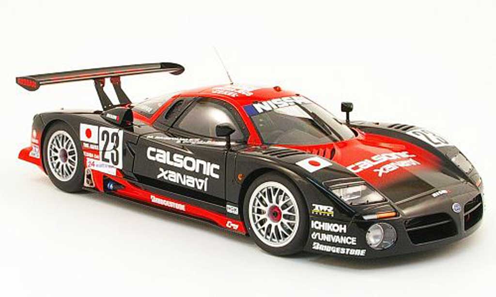 Nissan R390 1/18 Autoart gt1 no.23 calsonic 24h le mans 1997 diecast model cars