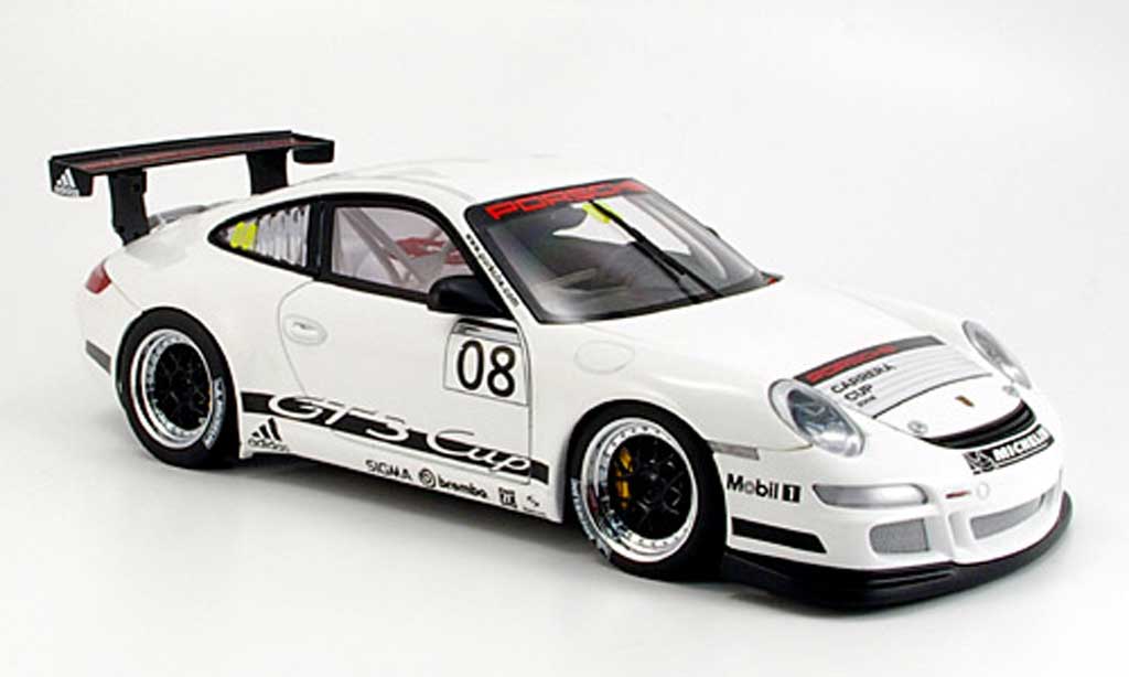 Porsche 997 GT3 CUP 1/18 Autoart GT3 Cup 2008 promo cup diecast model cars