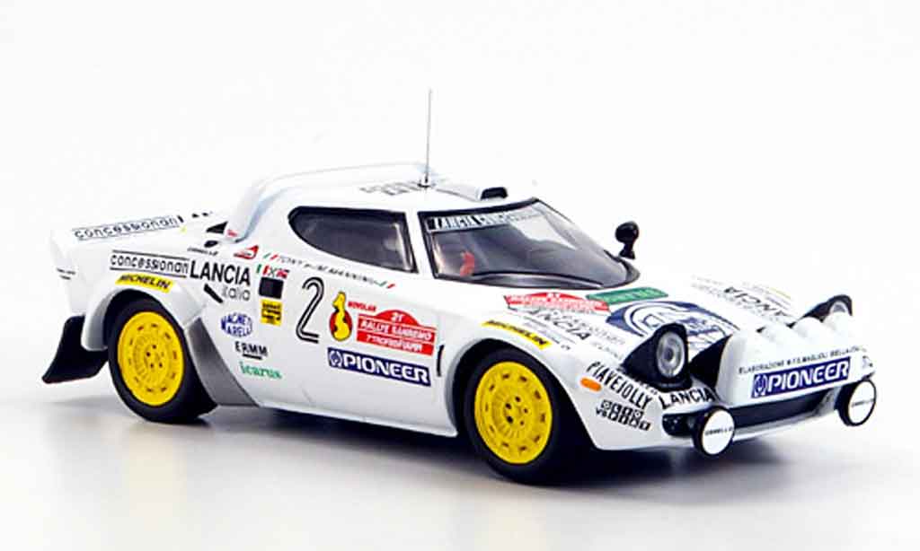 Lancia Stratos Rallye 1/43 IXO Rally hf no.2 tony mannini sieger san remo 1979 diecast model cars
