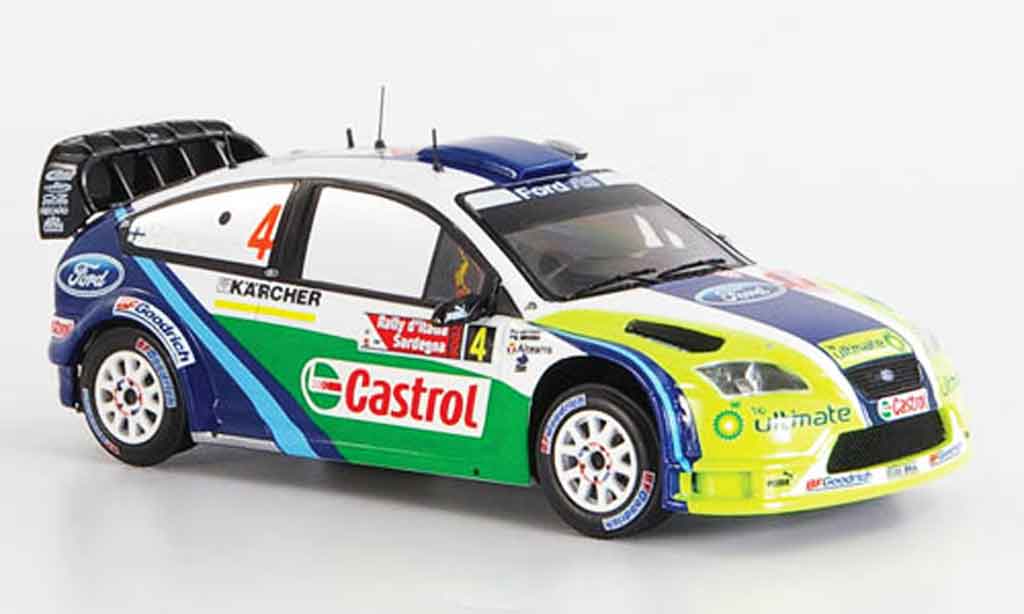Ford Focus RS WRC 1/43 IXO RS WRC No.4 BP Hirvonen Lehtinen Zweiter 2006 diecast model cars