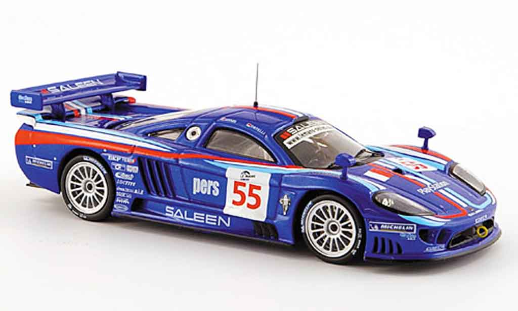 Saleen S7R 2006 1/43 IXO 2006 No.55 Ortelli Ayari 1000 km SPA diecast model cars